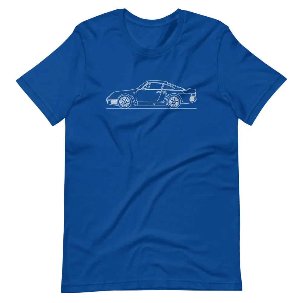 Porsche 959 silhouette T-shirt