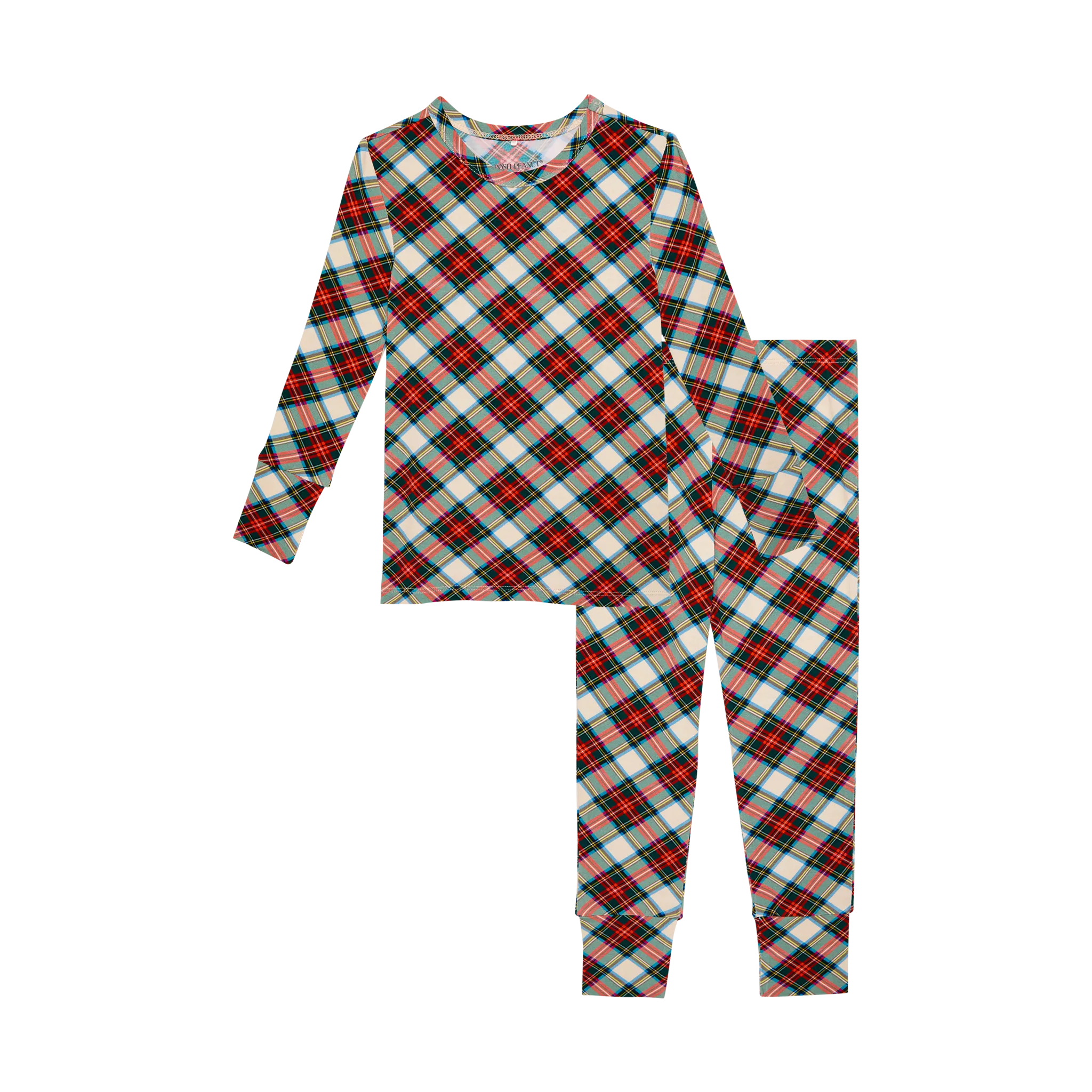 Posh Peanut Marqui Long Sleeve Classic Pajama Set