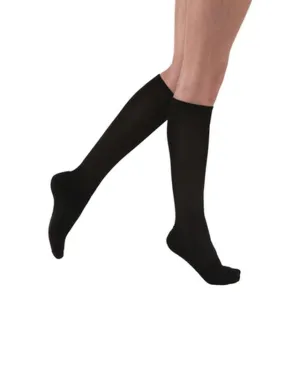 PR/1 JOBST ACTIVEWEAR UNISEX, KNEE HIGH, 30-40MMHG, XL, FULL CALF, BLACK, CLOSED TOE