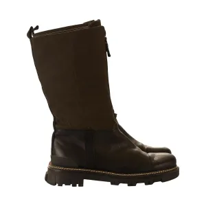 Prada Canvas Utility Boots