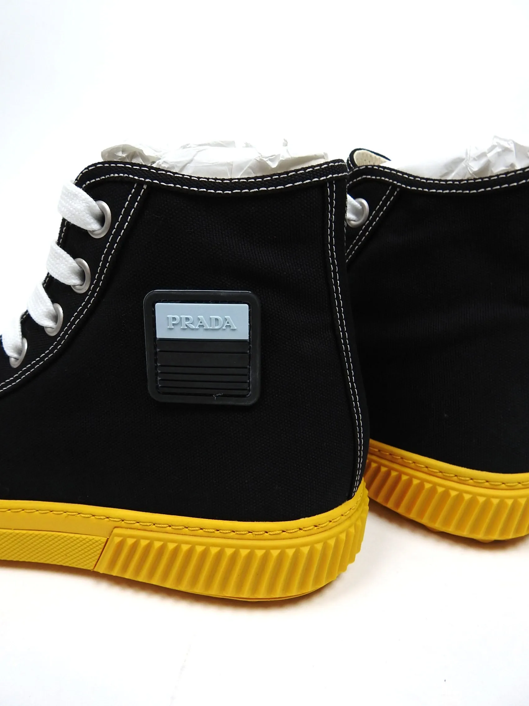 Prada Stratus High Top Sneakers Size 10