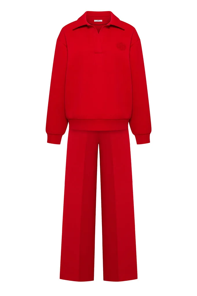 Premium knitwear trouser