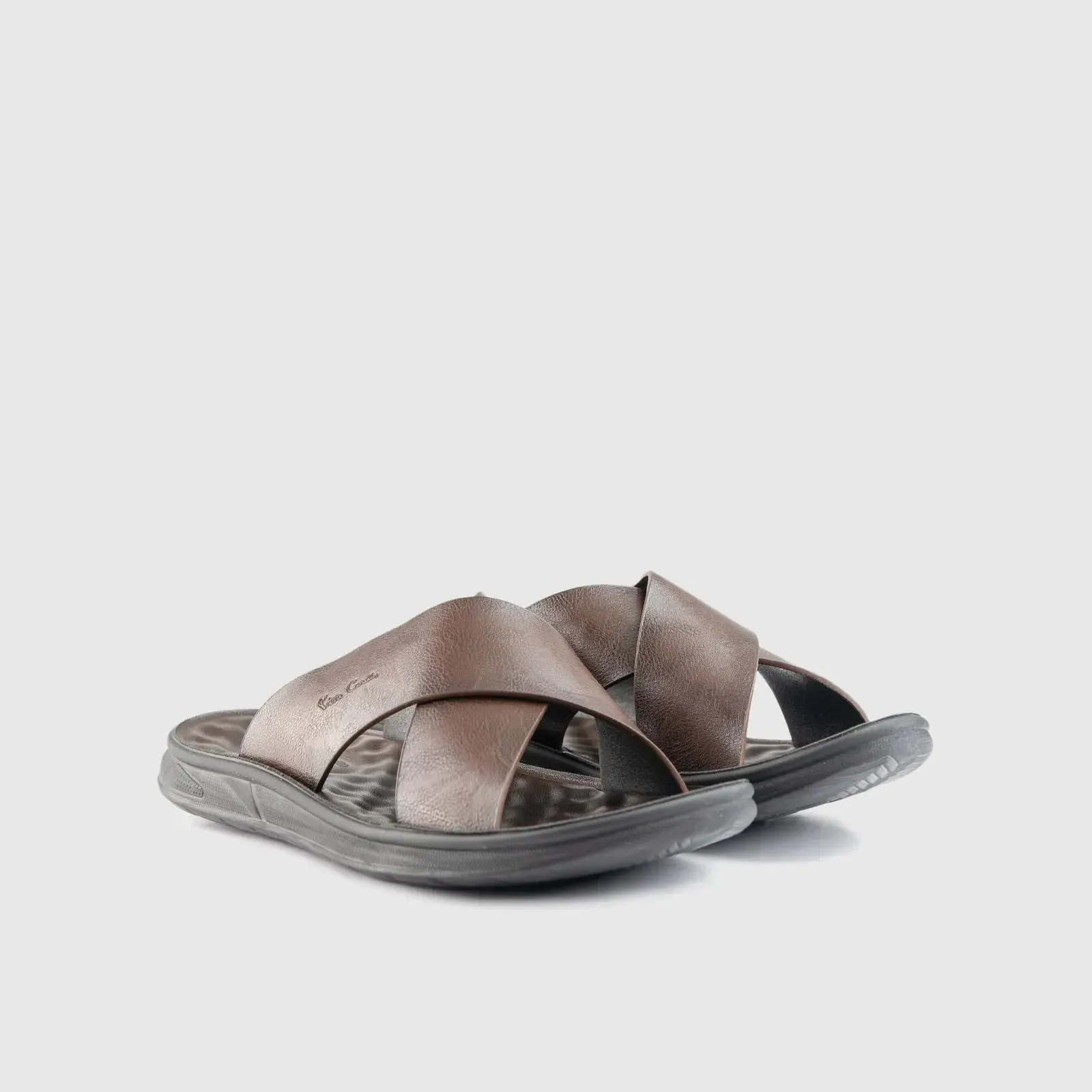 Push In Sandal Brown 00673
