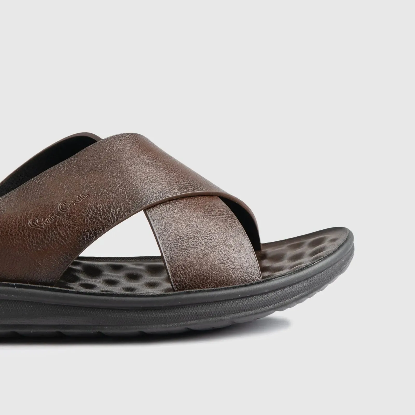 Push In Sandal Brown 00673