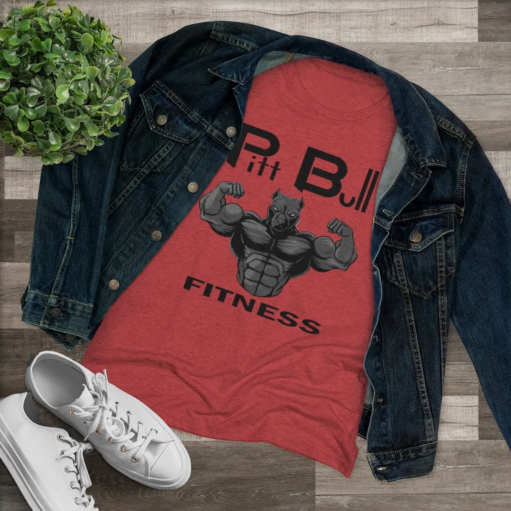 "Pitt Bull Fitness" Women's Workout Tee