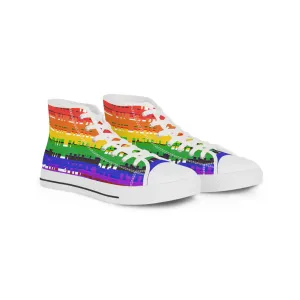 Rainbow High Top Sneakers