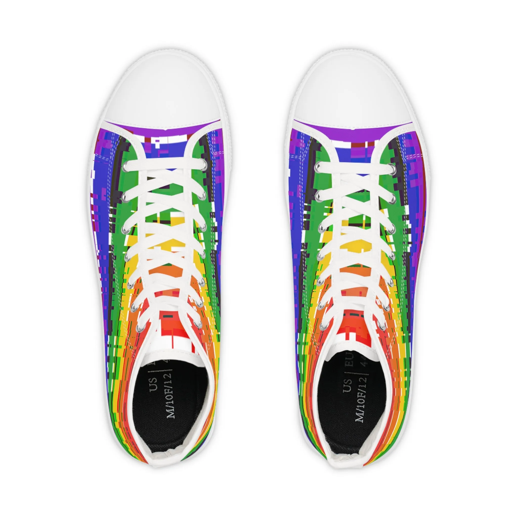 Rainbow High Top Sneakers