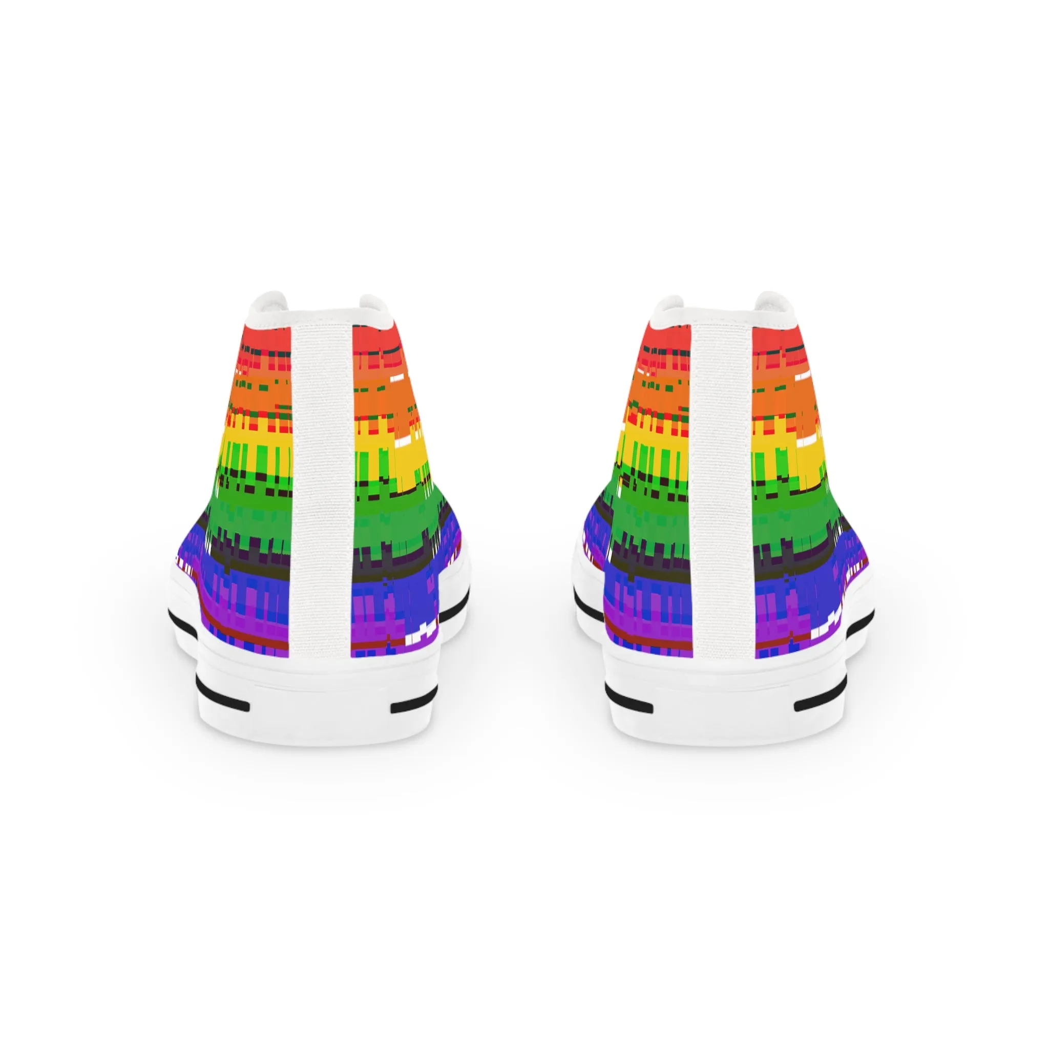 Rainbow High Top Sneakers