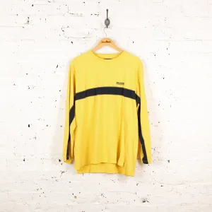 Ralph Lauren Chaps Long Sleeve T Shirt - Yellow - XL
