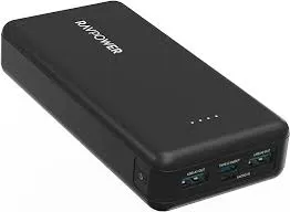 Rav Power RP-PB1216 PD Pioneer 20000mAh 15W 4 Ports Power Bank Black Global Version