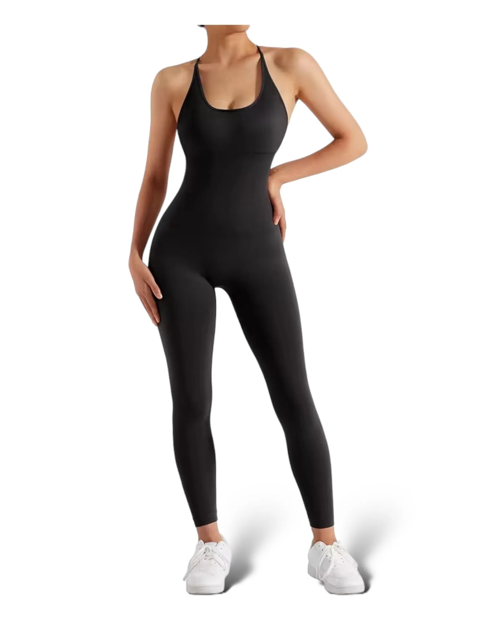 Raven backless Jumpsuit