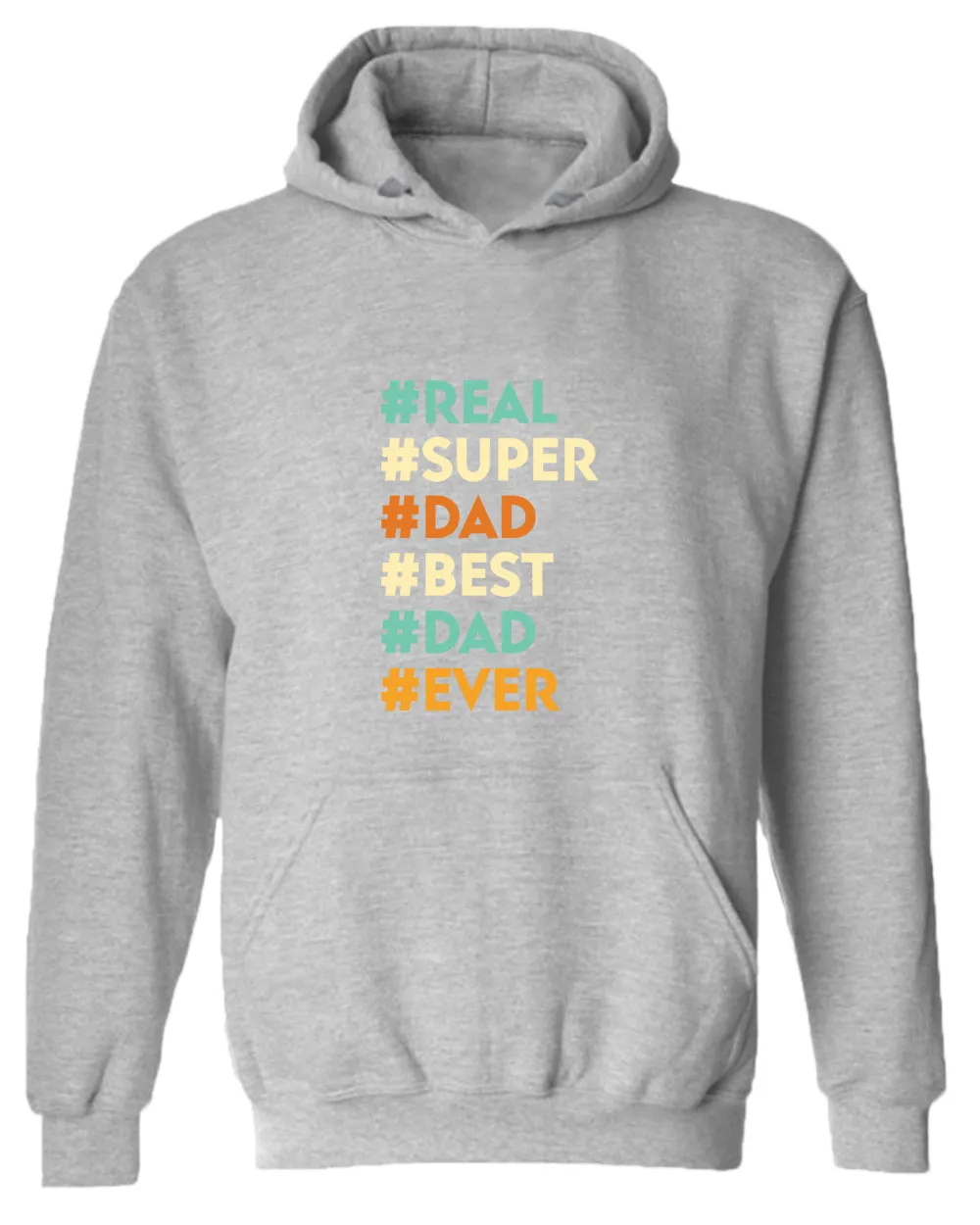 Real super dad best dad ever hoodie, father's day gift