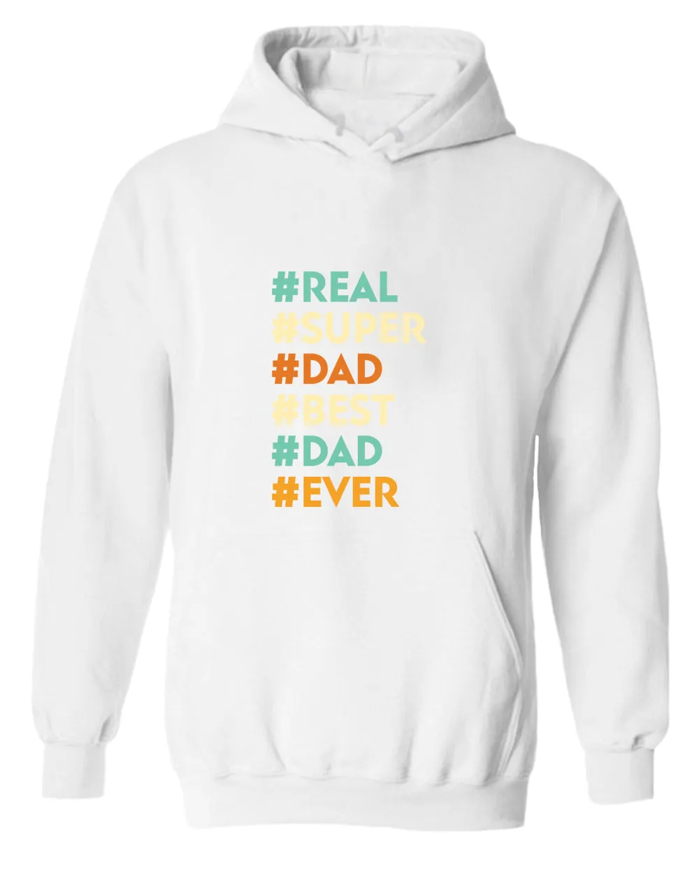 Real super dad best dad ever hoodie, father's day gift