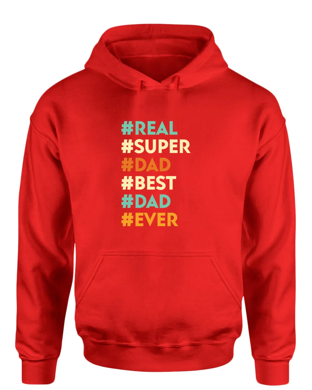 Real super dad best dad ever hoodie, father's day gift