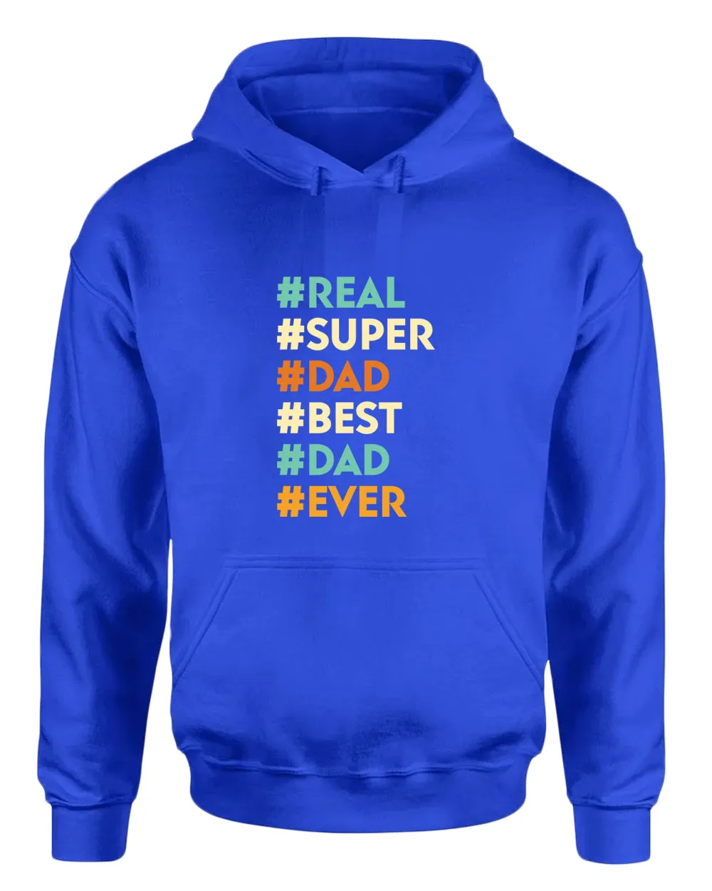 Real super dad best dad ever hoodie, father's day gift
