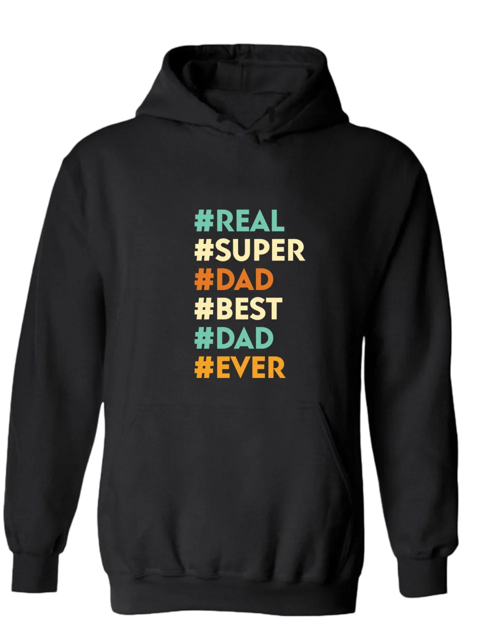 Real super dad best dad ever hoodie, father's day gift