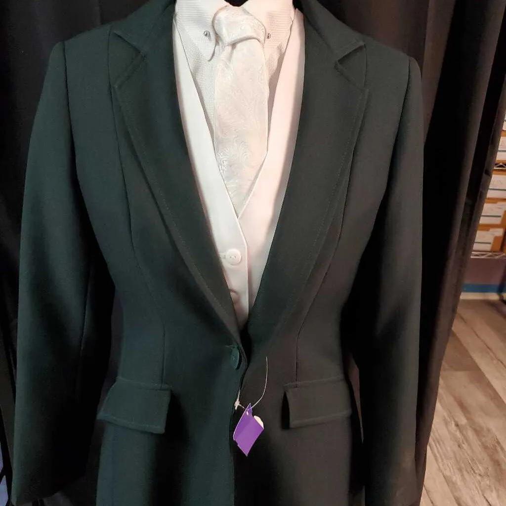Reed Hill Dark Green Three Piece Suit Girls 14R
