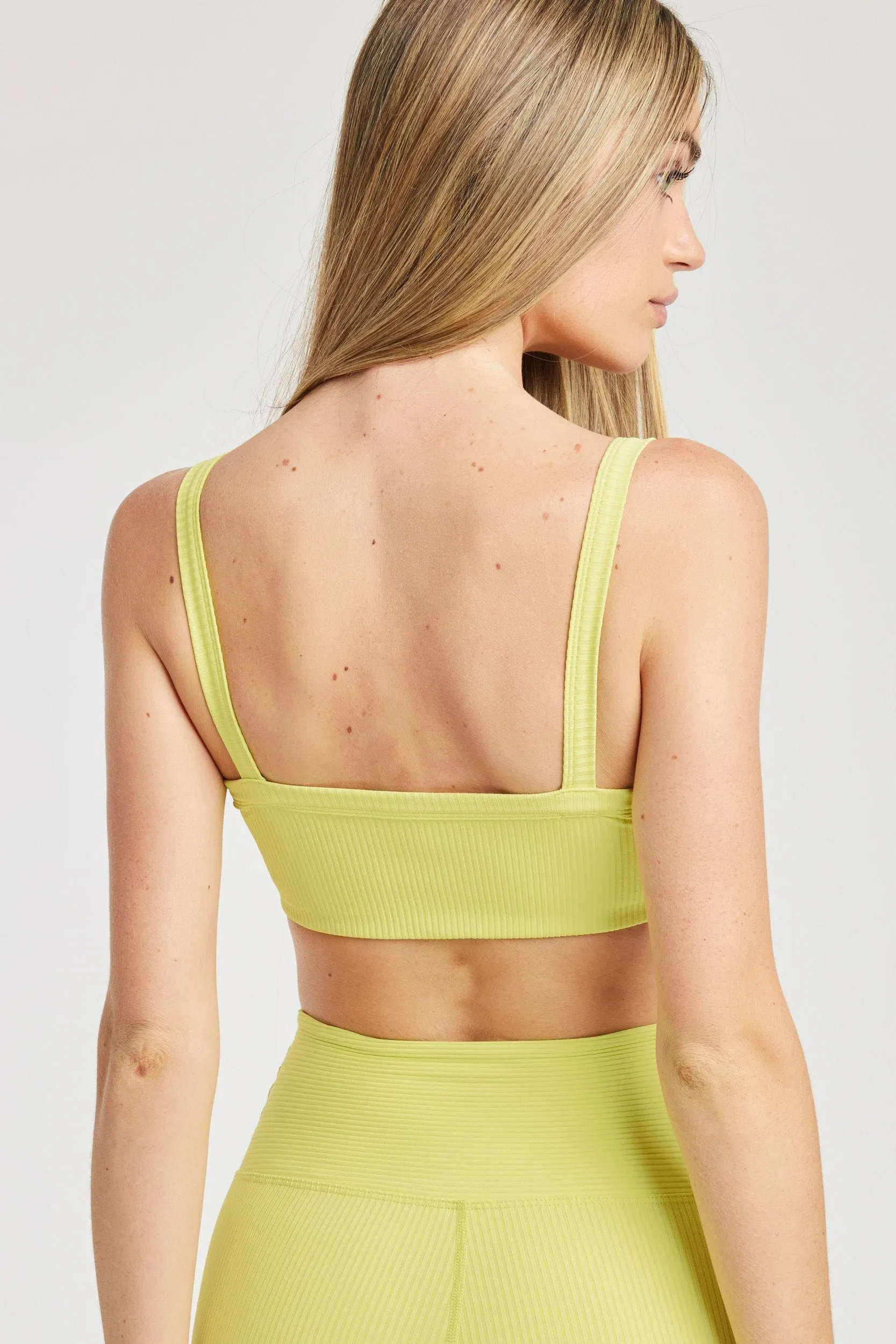 Ribbed Bralette 2.0 - Lime