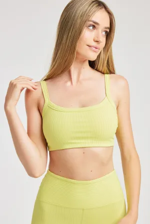 Ribbed Bralette 2.0 - Lime