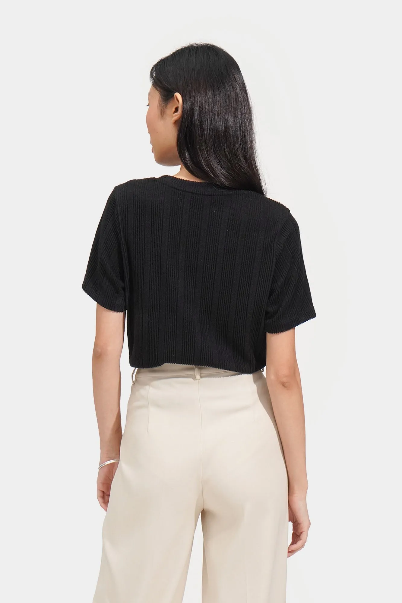 Ribbed Tee