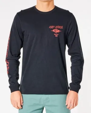 Rip Curl Fade Out Icon Long Sleeve Tee