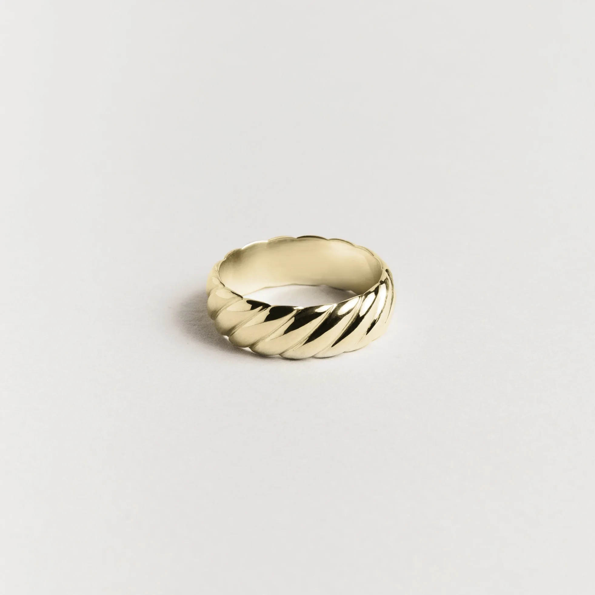 Rope Band Ring, 7mm