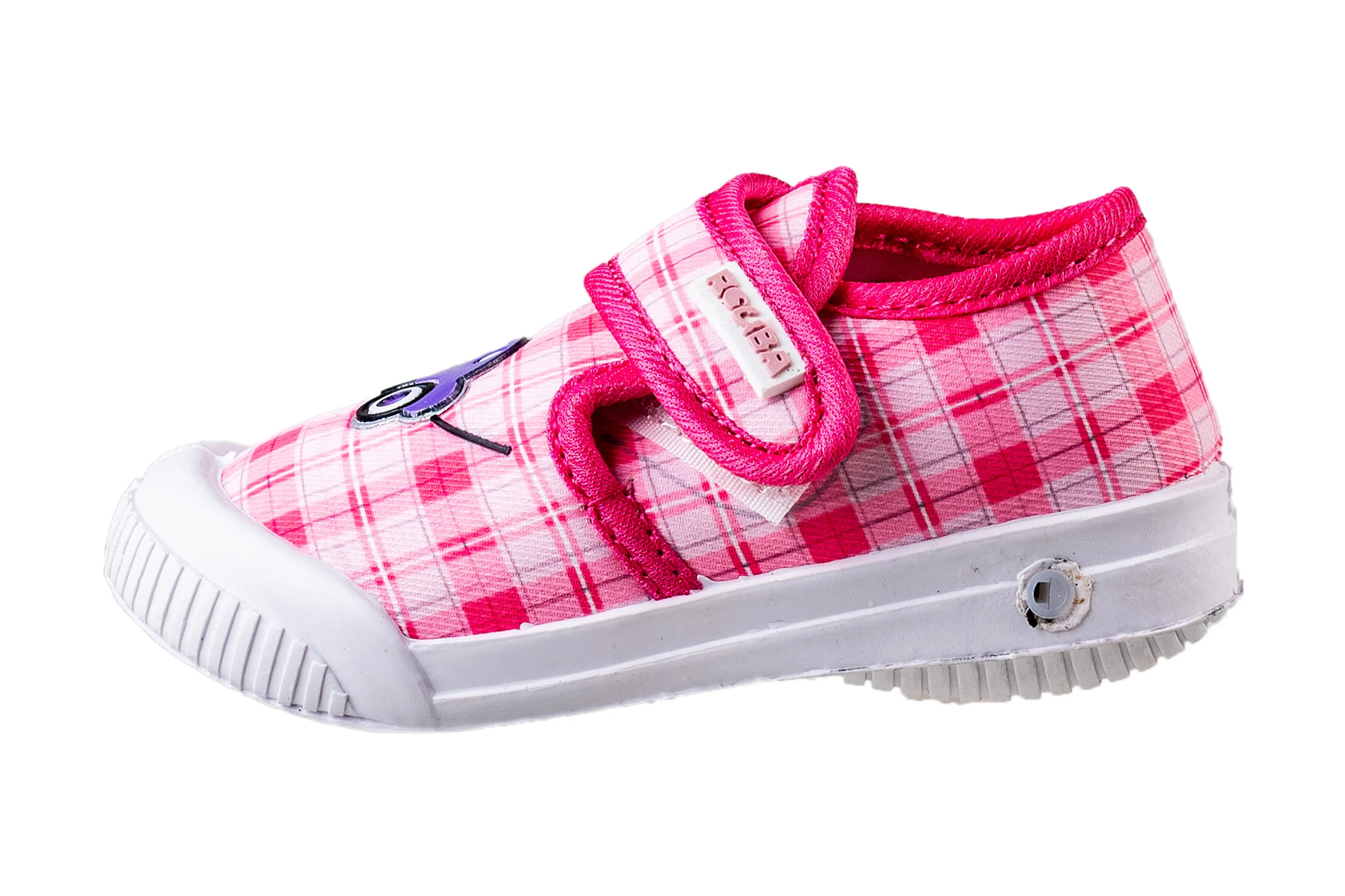 Rouba Pink Children Canvas Shoe