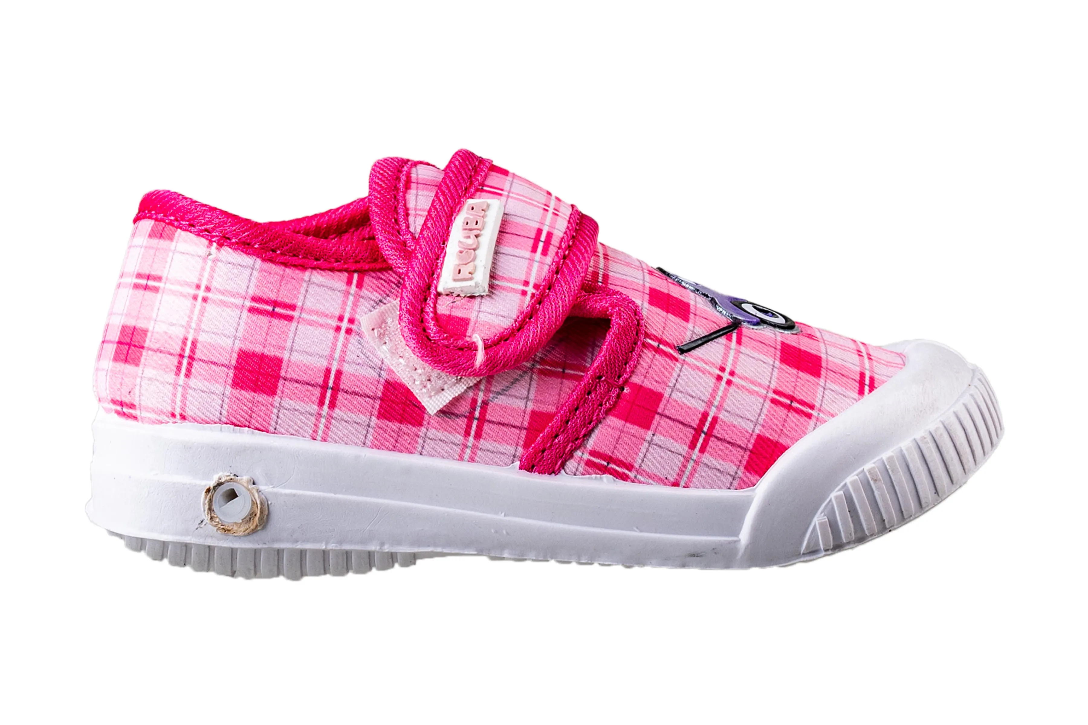 Rouba Pink Children Canvas Shoe