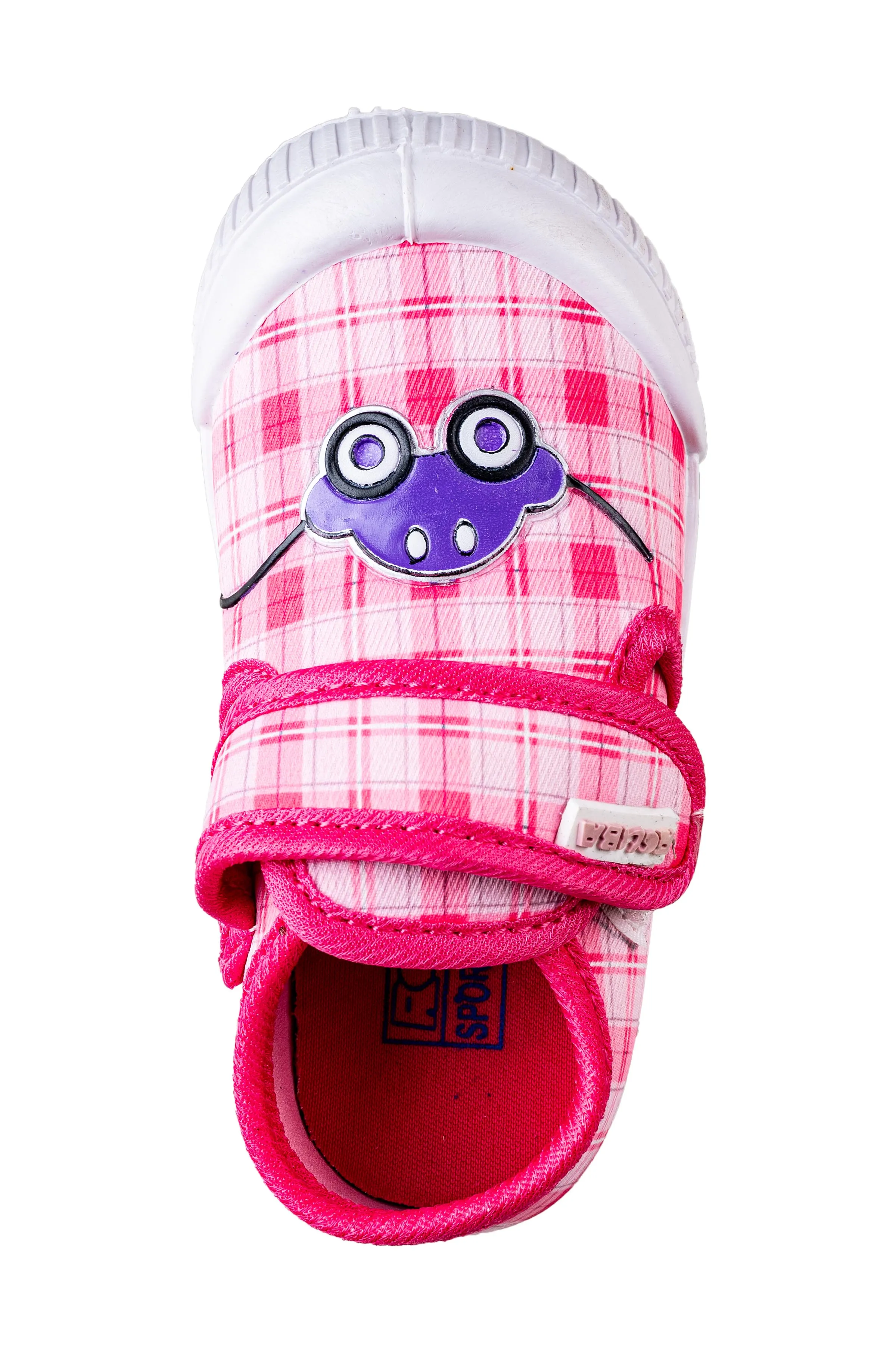 Rouba Pink Children Canvas Shoe