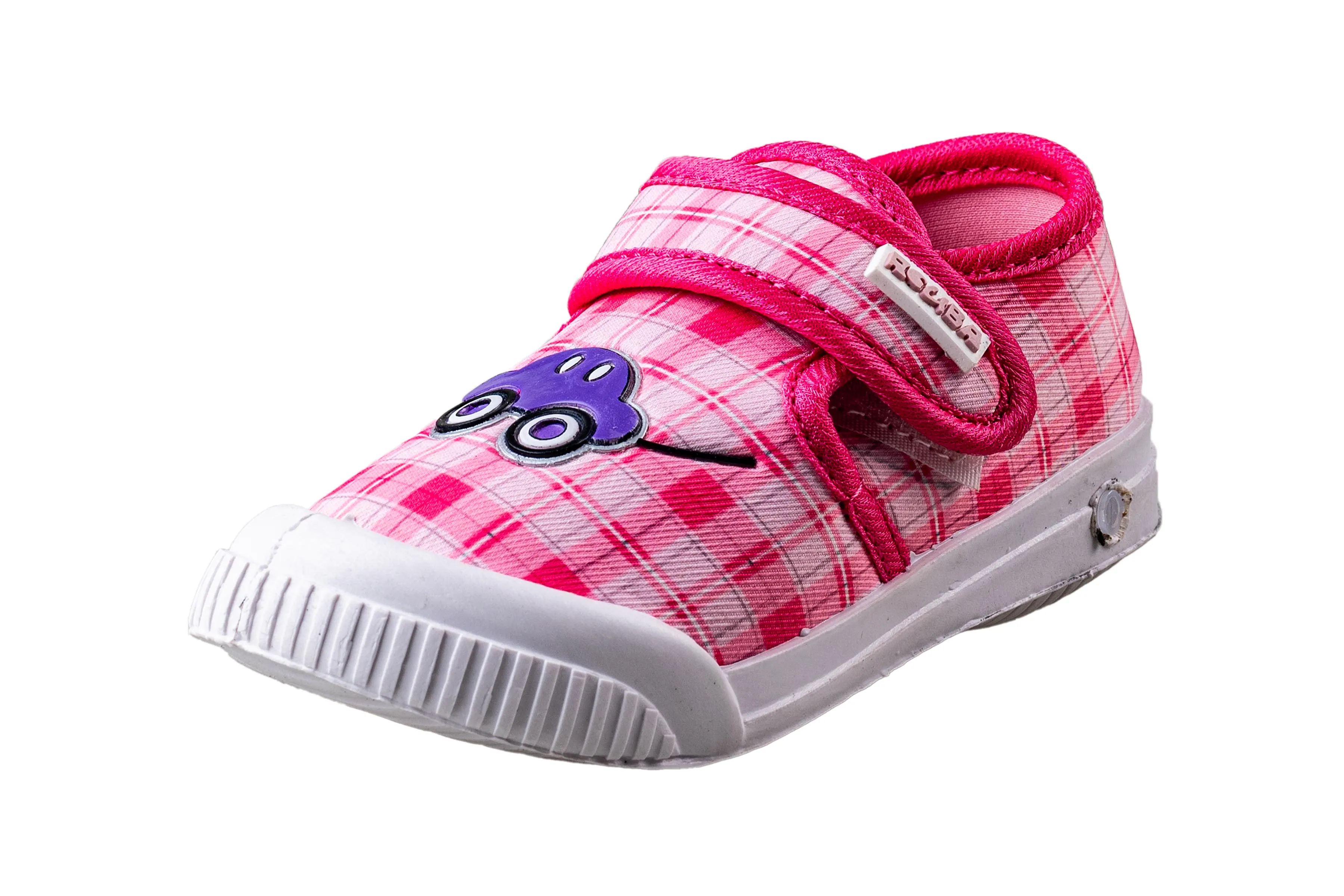 Rouba Pink Children Canvas Shoe