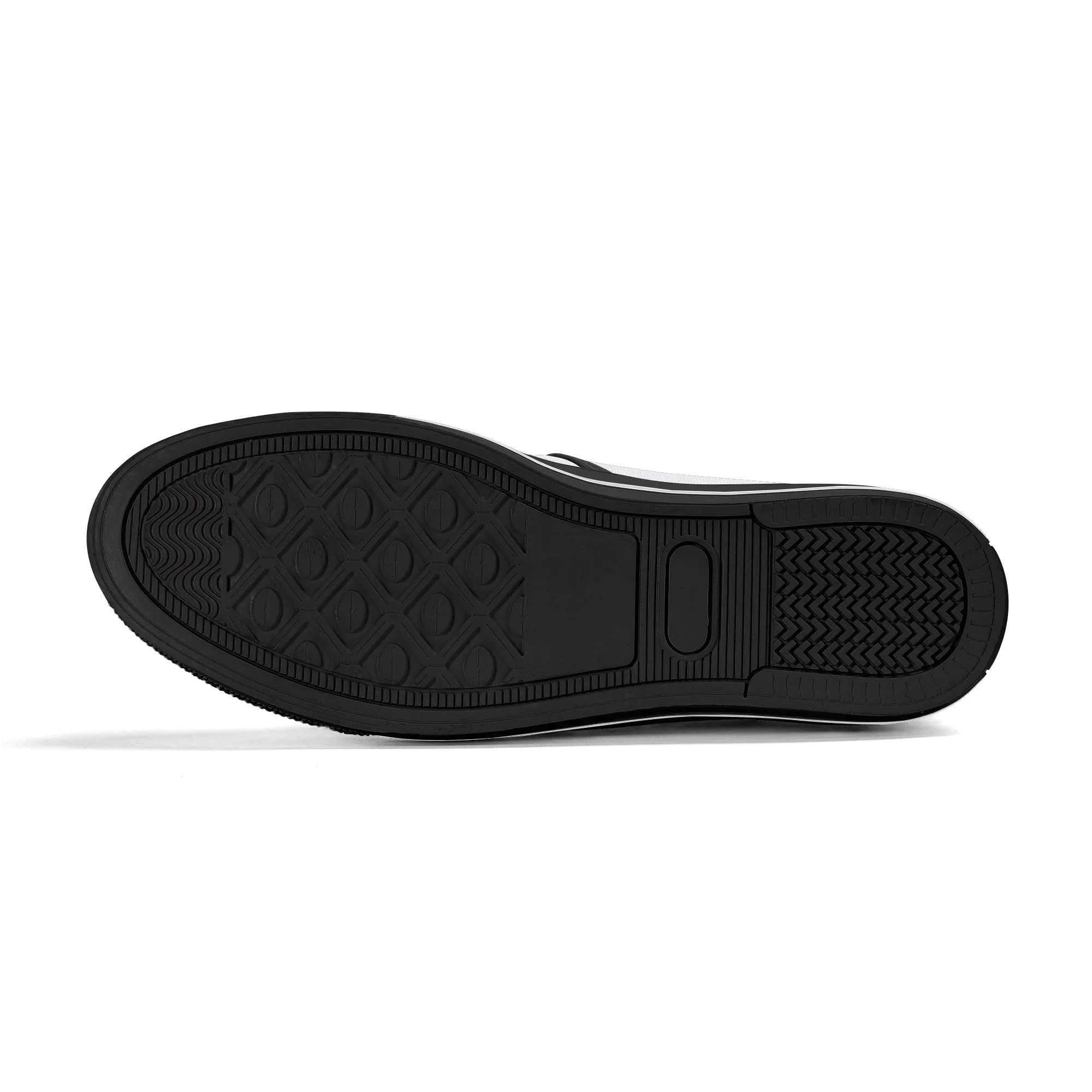 Royal Blue Buffalo Mens Canvas Slip On Shoes