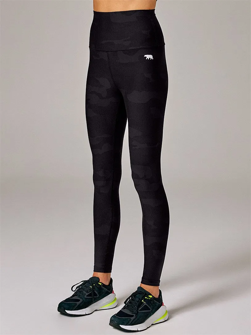 RUNNING BARE STUDIO ABTASTIC LEGGING 28'' SCAR NOIRE
