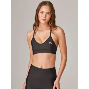 Running Bare Womens Blaze 2.0 Sports Bra Black