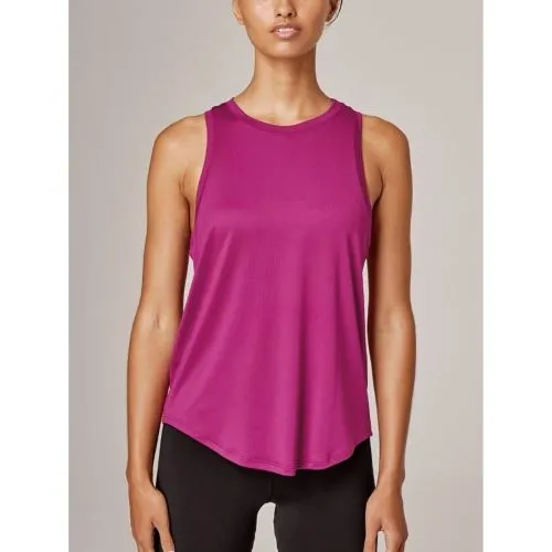 Running Bare Womens Victory Running Tank Wild Rose