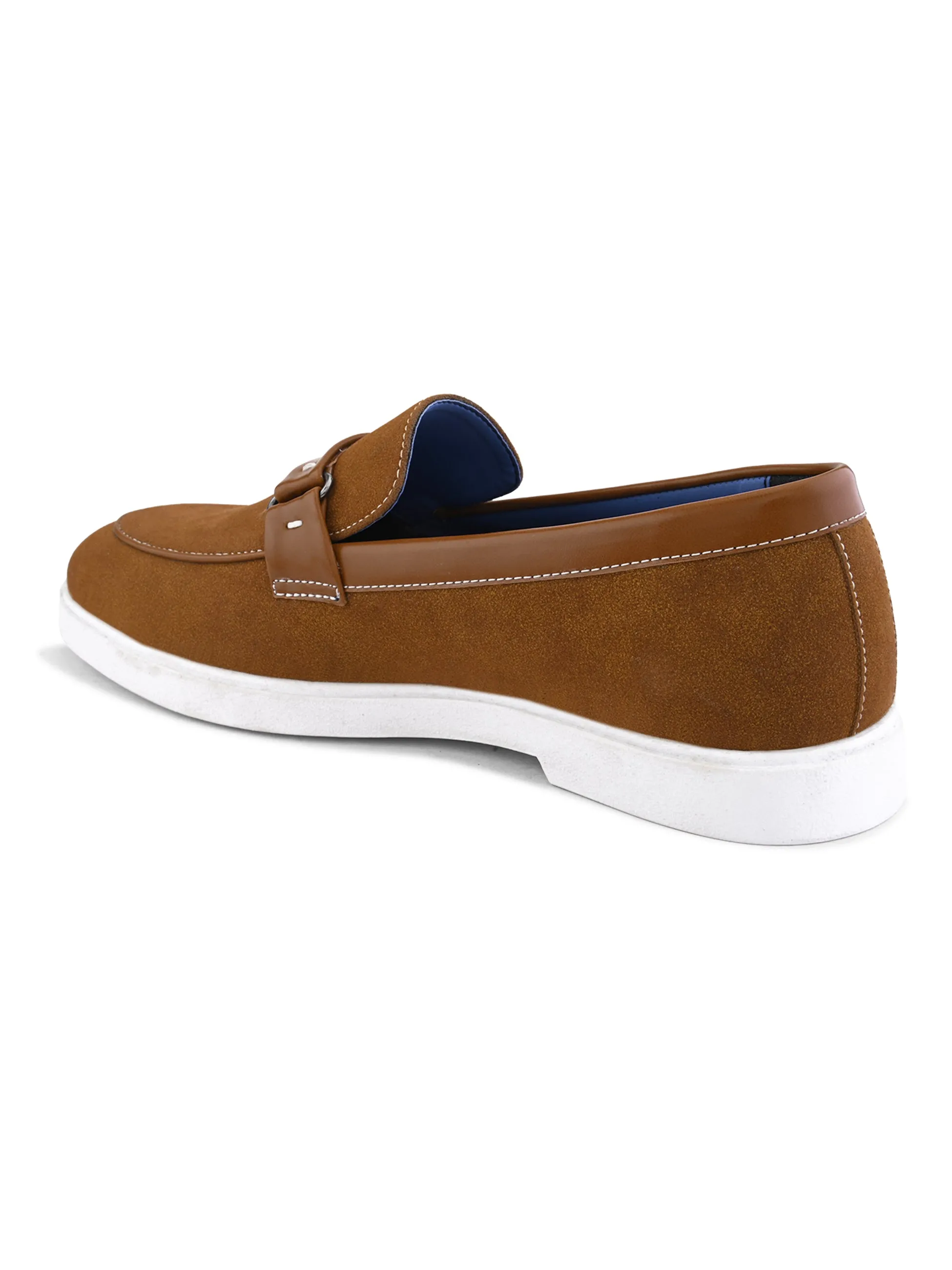 SAN FRISSCO Men Tan Casual Slip-On Shoes