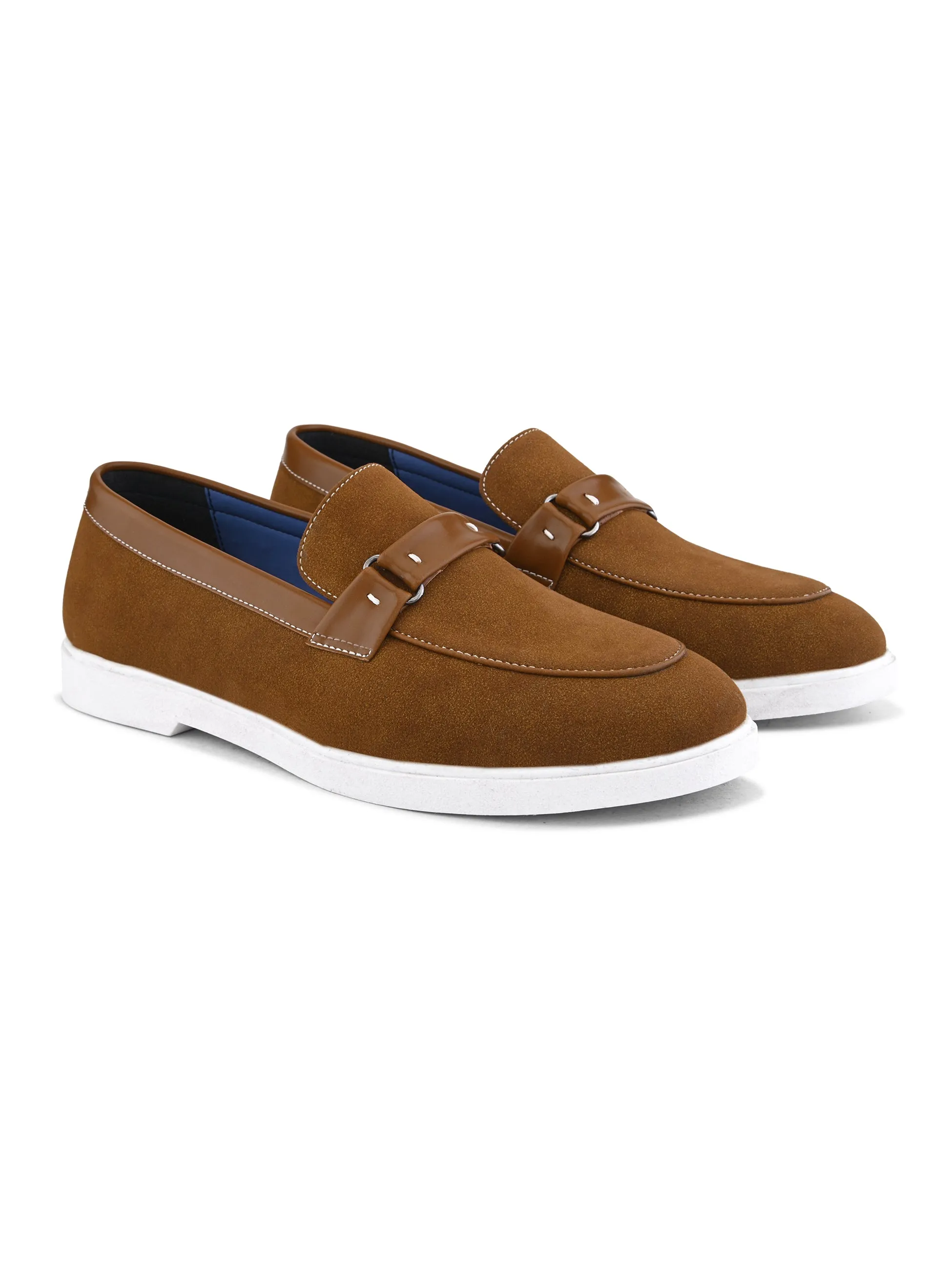 SAN FRISSCO Men Tan Casual Slip-On Shoes