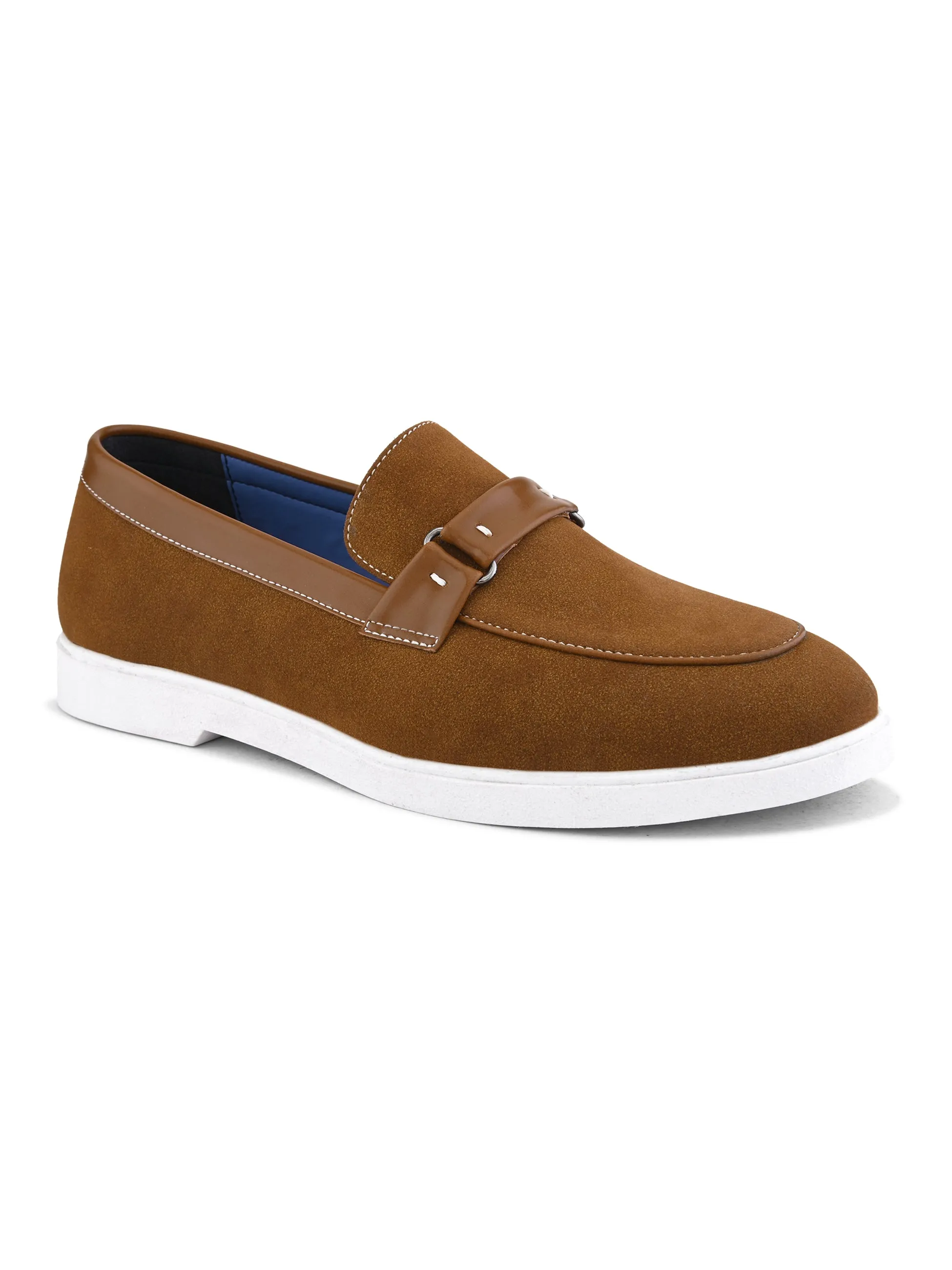 SAN FRISSCO Men Tan Casual Slip-On Shoes