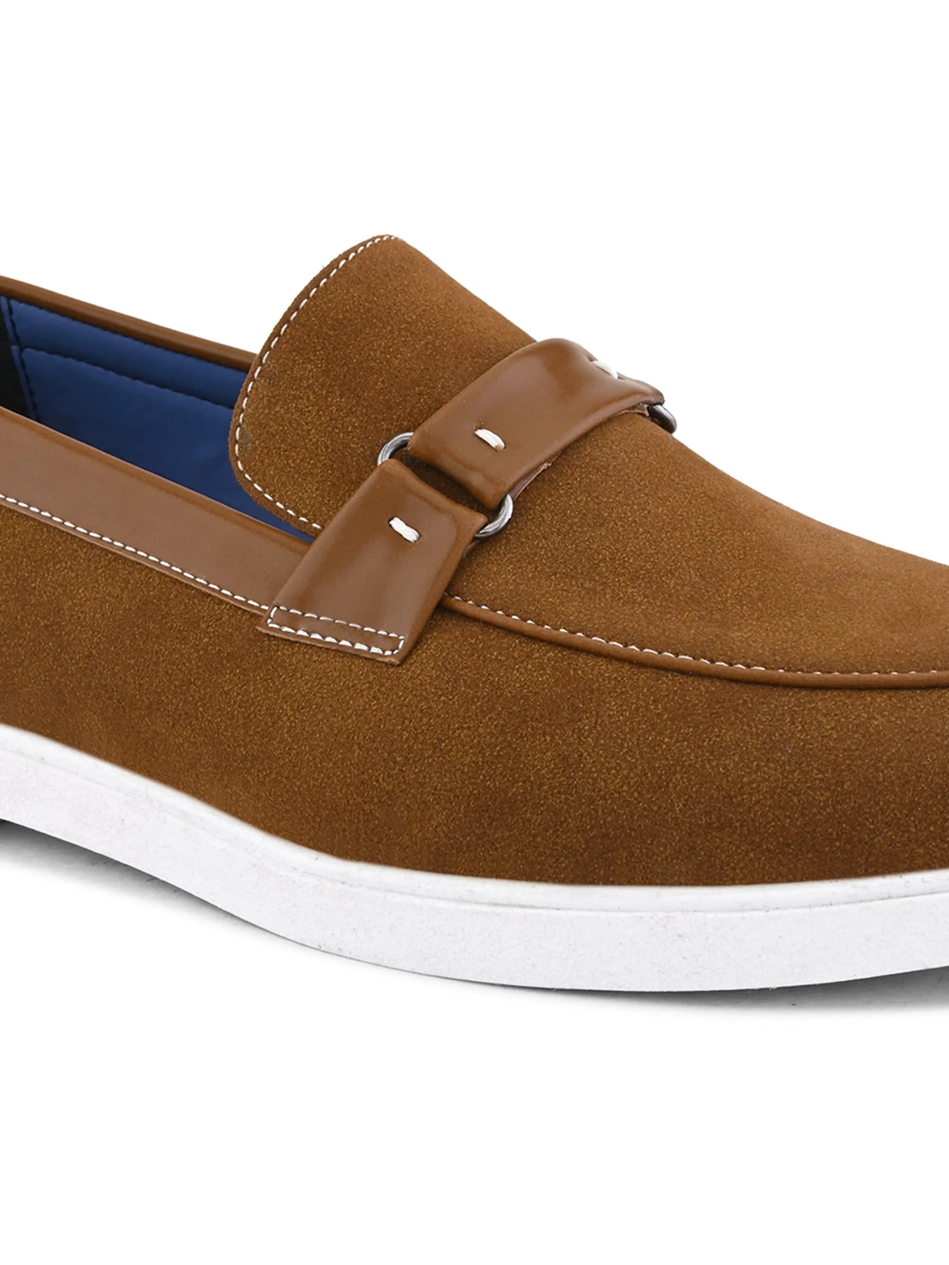 SAN FRISSCO Men Tan Casual Slip-On Shoes