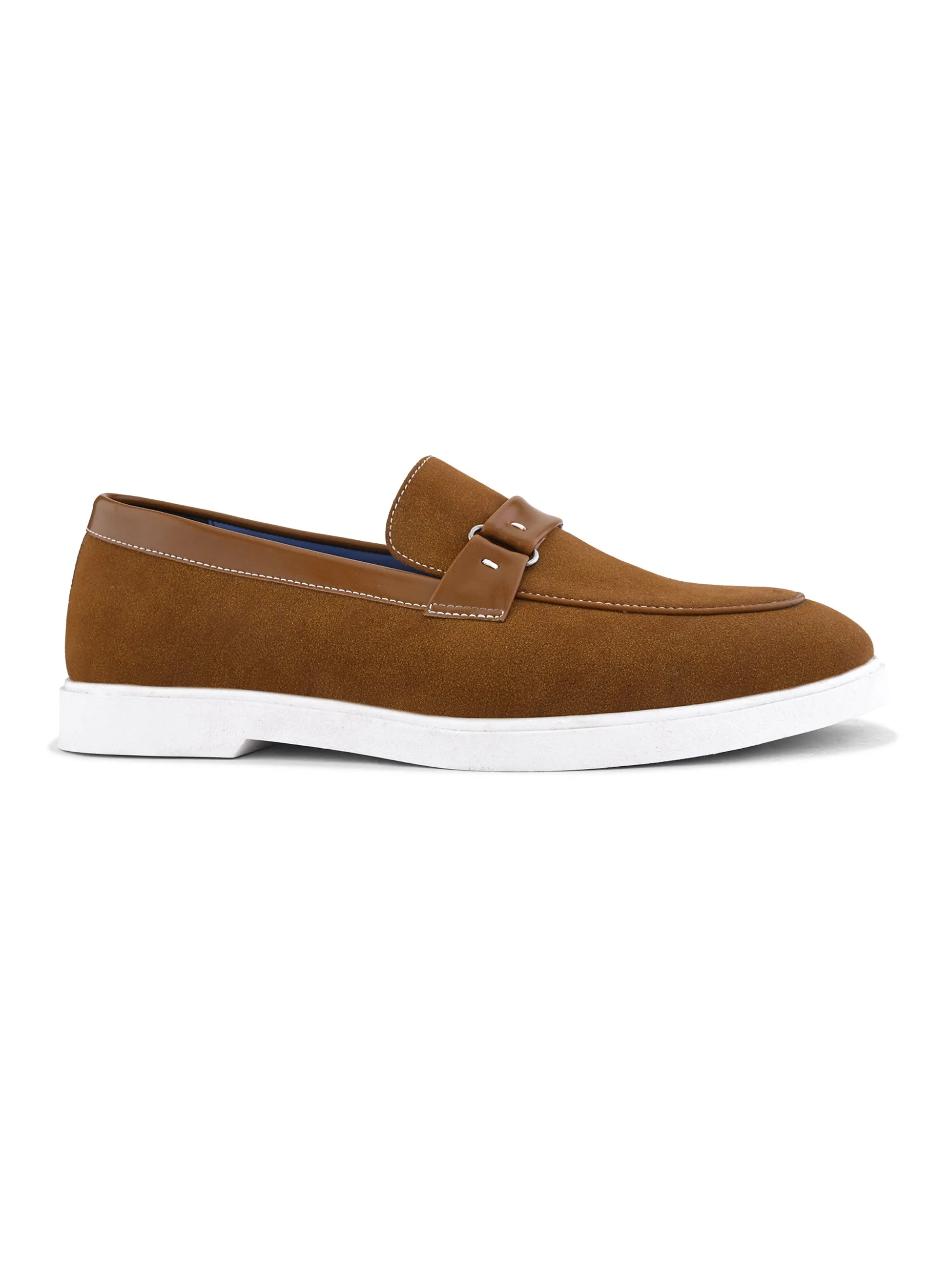 SAN FRISSCO Men Tan Casual Slip-On Shoes