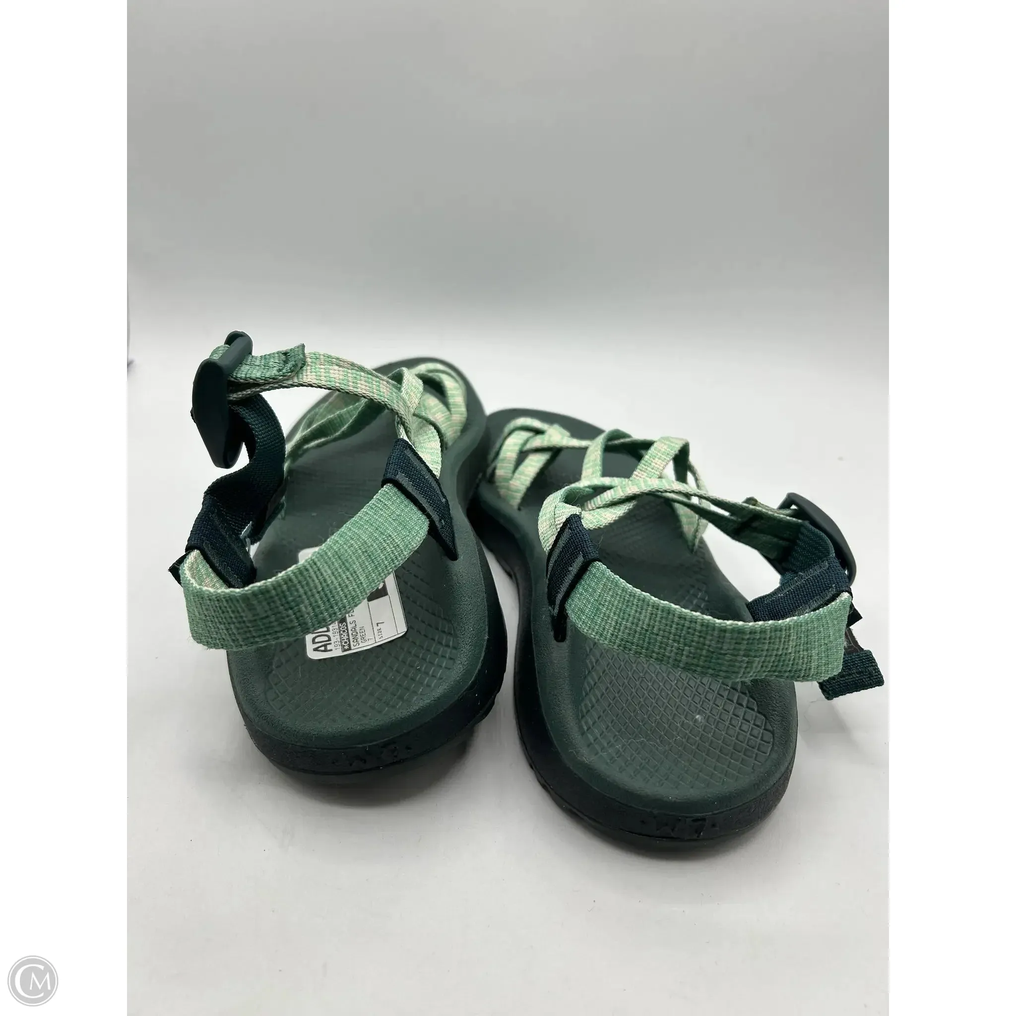 Sandals Flats By Chacos In Green, Size: 7
