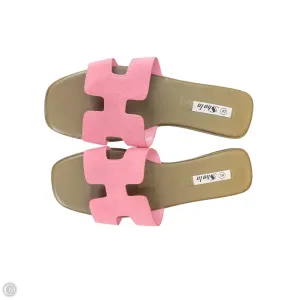 Sandals Flats By Shein In Pink, Size: 8