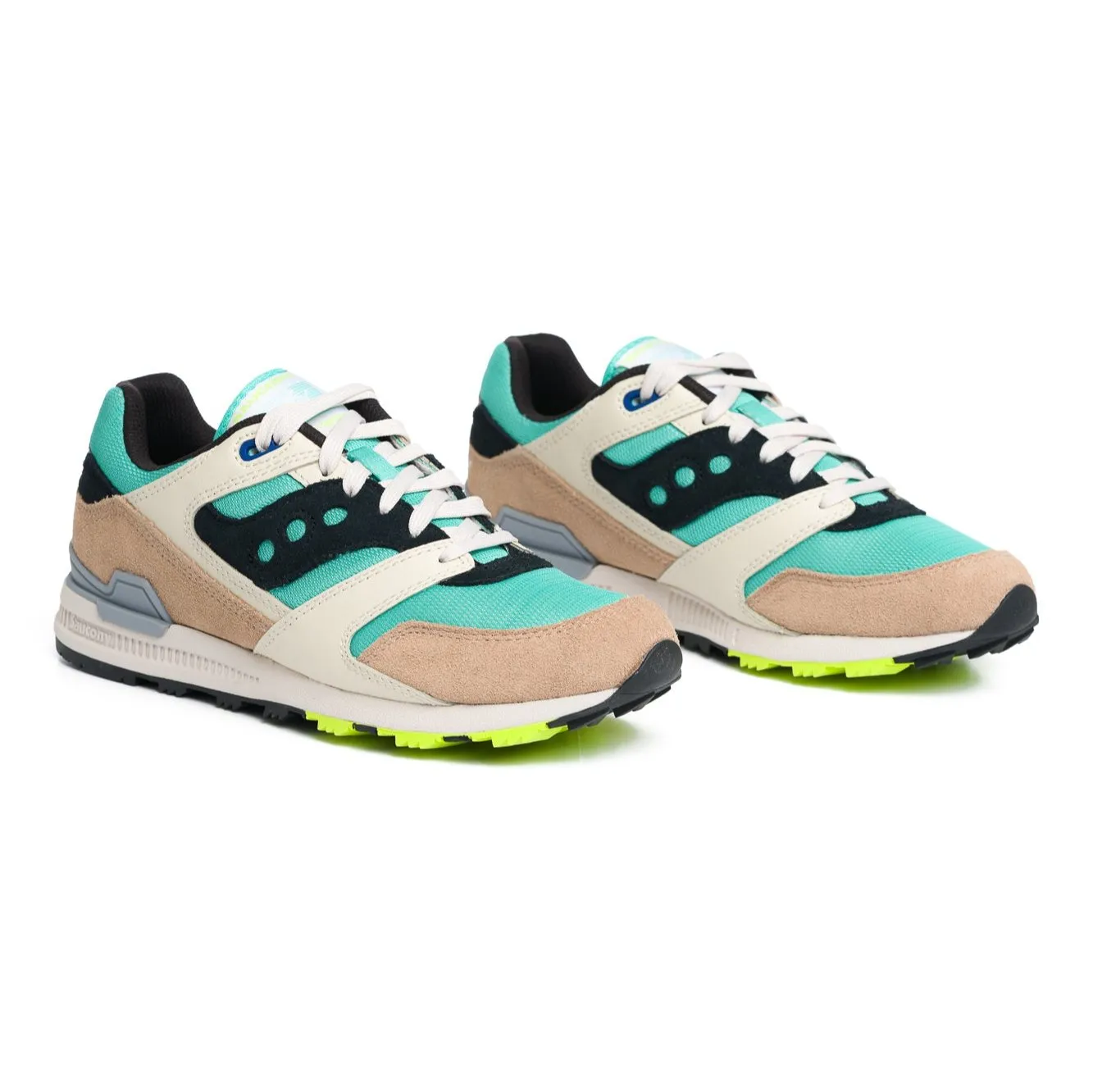Saucony Original Courageous -  Light Blue/Tan