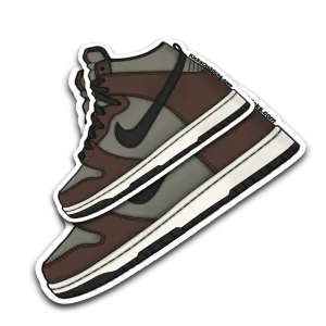 SB Dunk High "Baroque" Sneaker Sticker