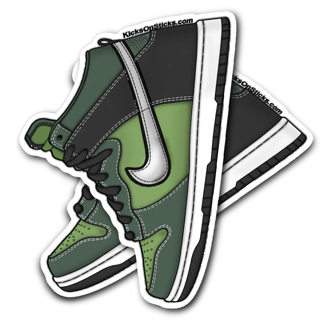 SB Dunk High "Brut" Sneaker Sticker