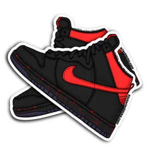 SB Dunk High "Krampus" Sneaker Sticker
