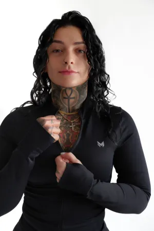 SCULPTED FIT JACKET | BLACK