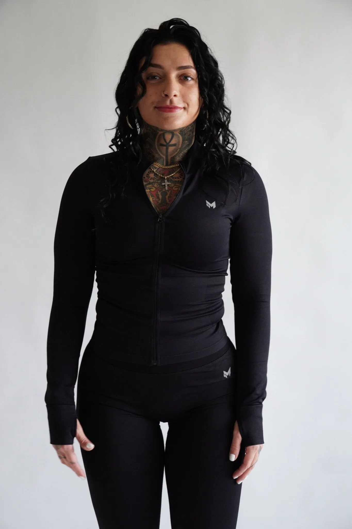 SCULPTED FIT JACKET | BLACK