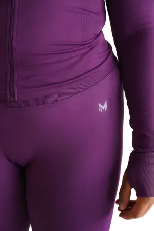 SEAMLESS SCULPTED FIT LEGGINGS | PLUM