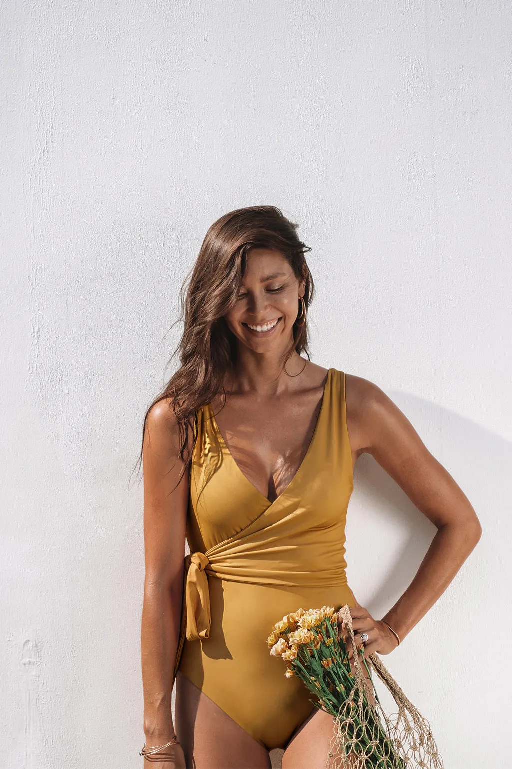 SECOND | Mimosa Reversible Wrapsuit