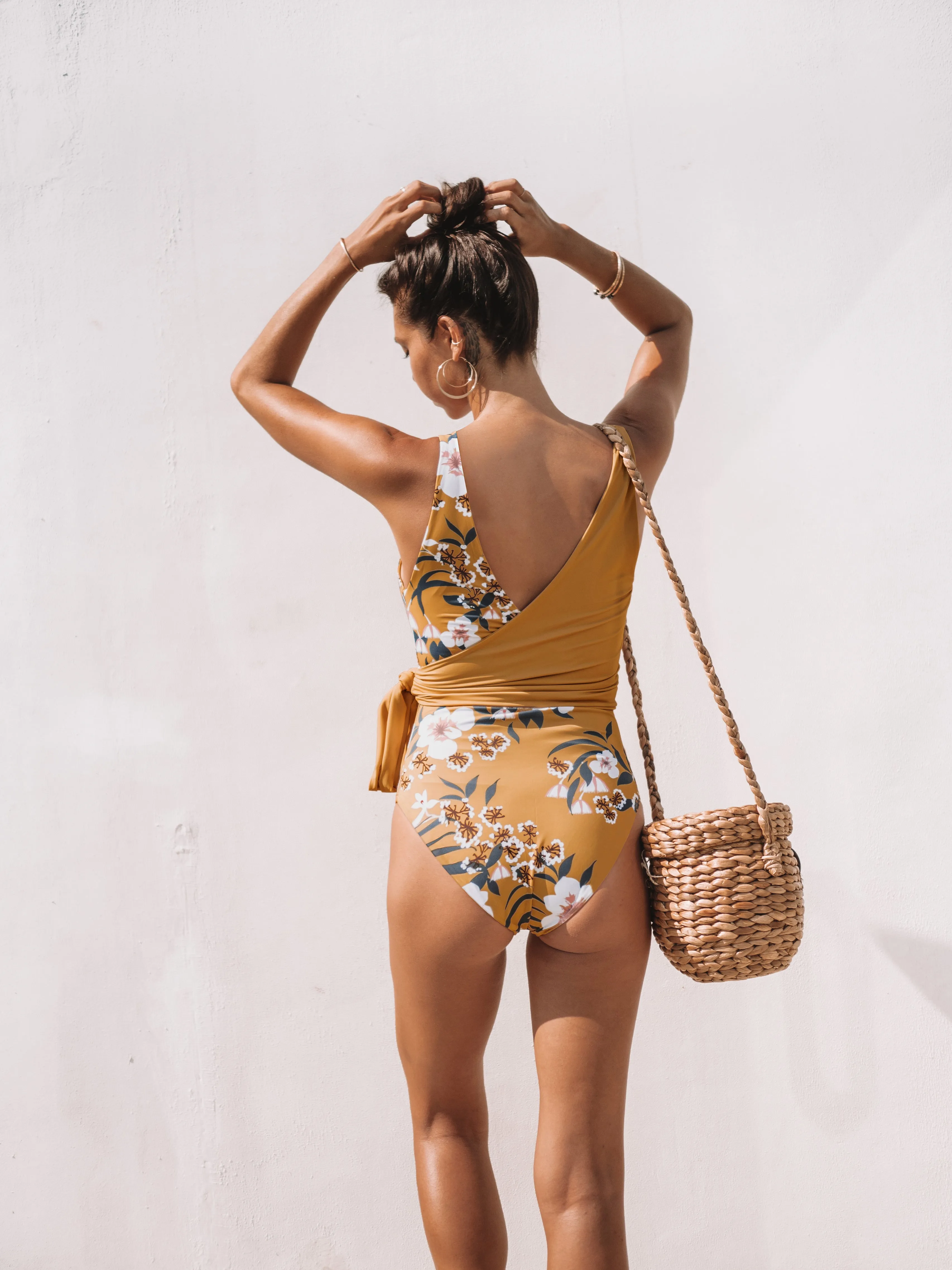 SECOND | Mimosa Reversible Wrapsuit